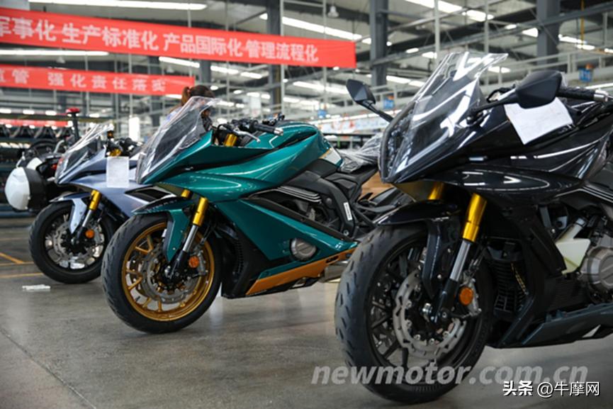 杰迪k750摩托车仿赛试驾,国内最大仿赛车型杰迪visionk750