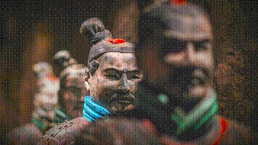 兵马俑三大逆天科技,为什么兵马俑会涂装蓝色
