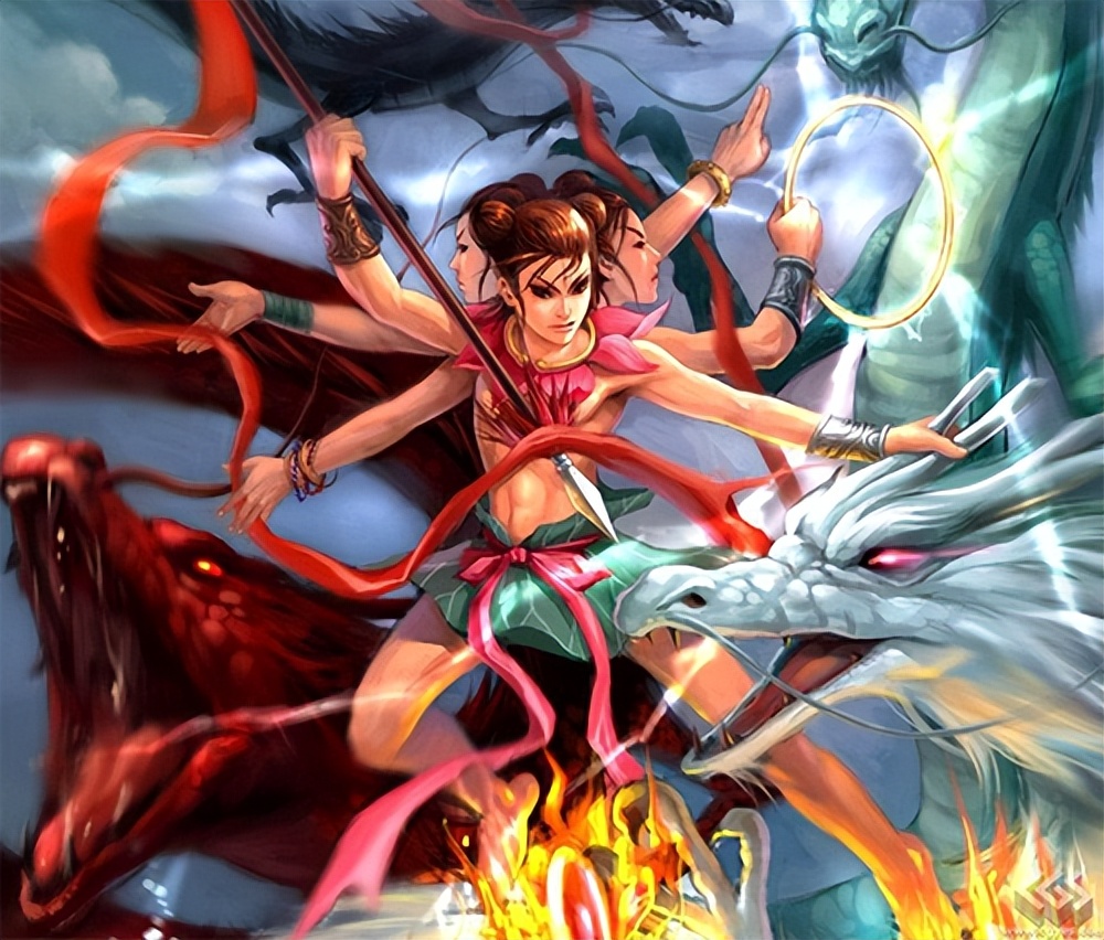 哪吒为什么在天庭,哪吒前世灵珠子和孙悟空关系