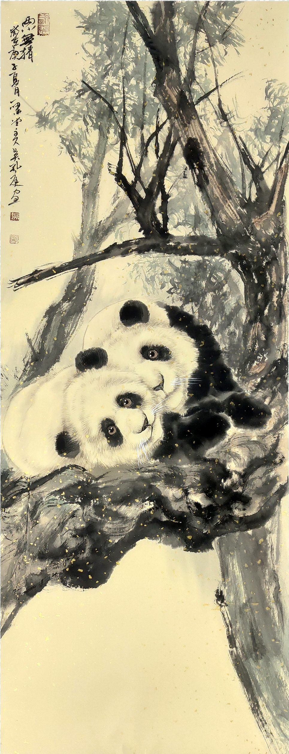 画家笔下风格各异的熊猫，看看谁的更萌