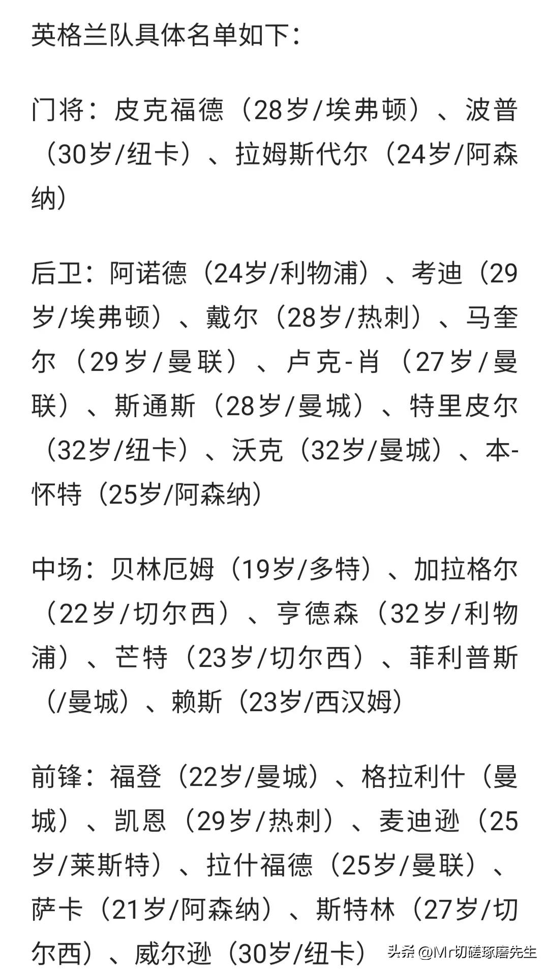 卡塔尔世界杯32支队伍,卡塔尔世界杯决赛两球队人员名单