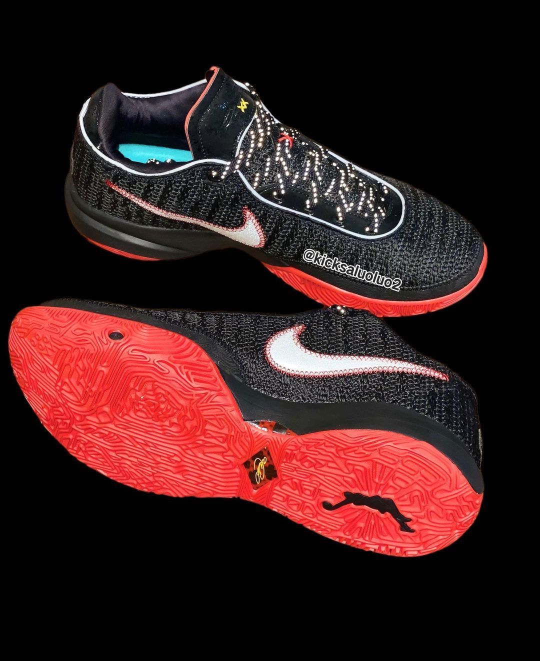 耐克lebron17黑白红测评,nikelebron20各种颜色