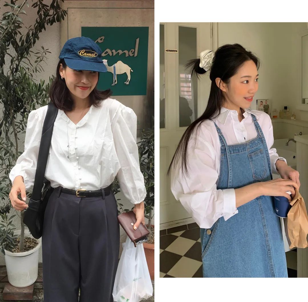 衬衫控必学五种穿法,衬衫控搭配女