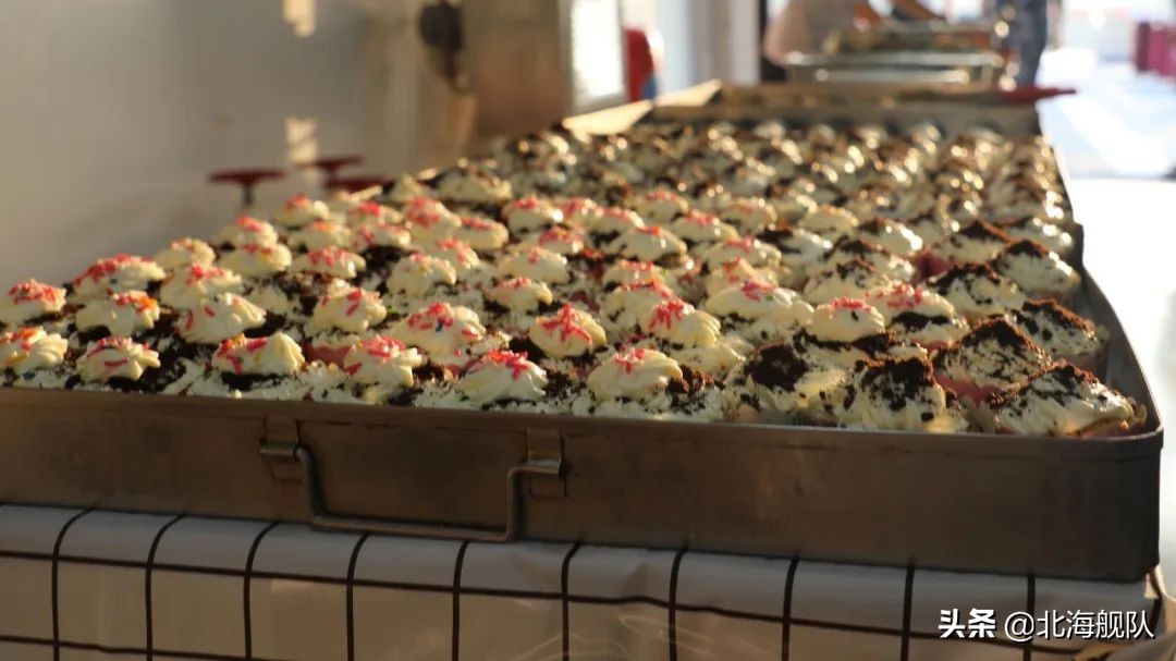 军舰用餐标准,军舰饭菜