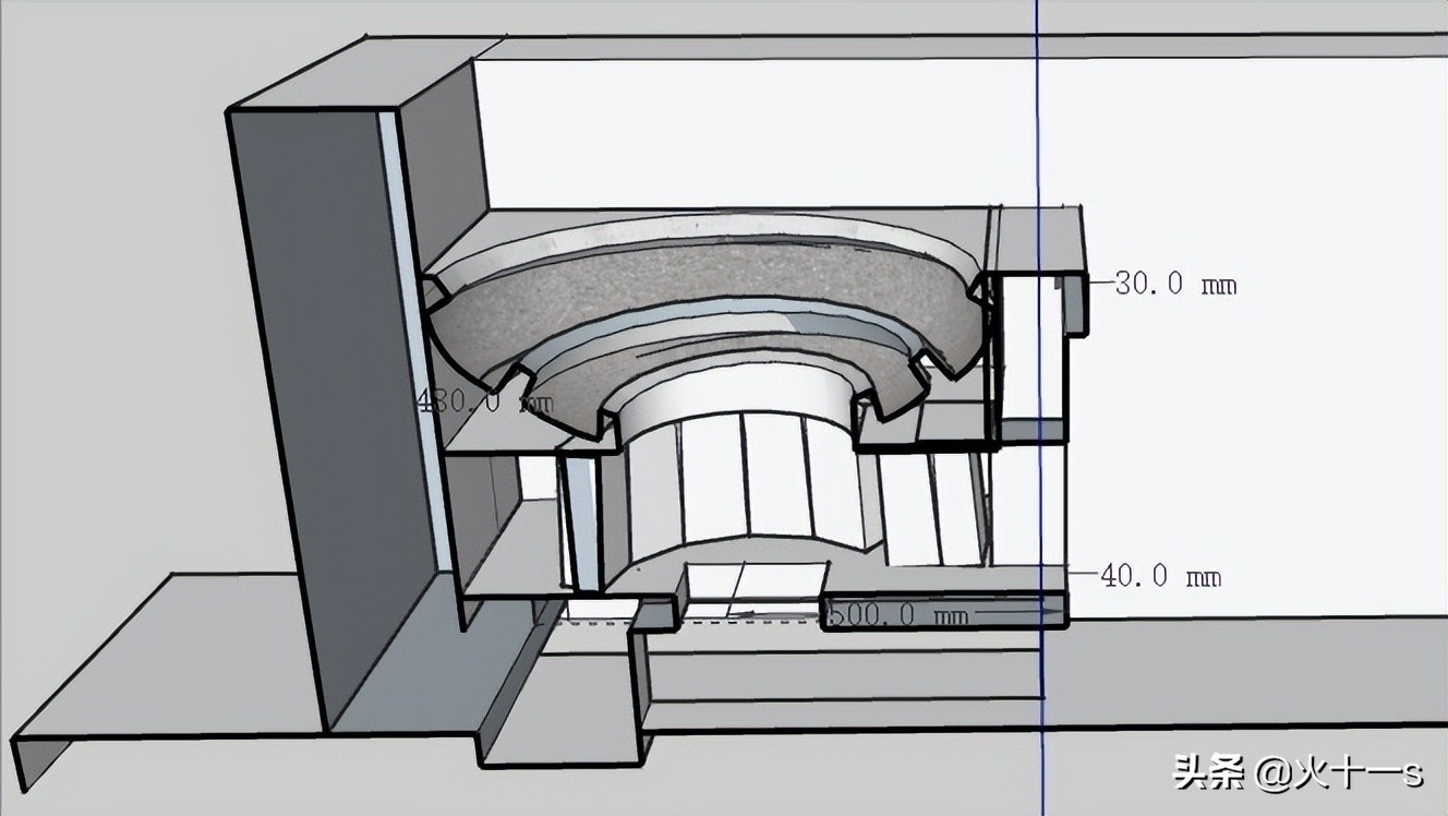 柴火灶锅底与挡火圈距离,自己做大锅柴火灶的方法