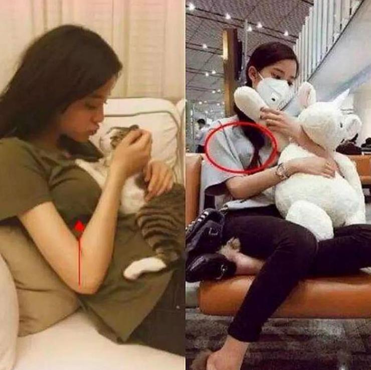 林心如陷入凸点疑云,下面几位女星更夸张,网友直呼扛不住。