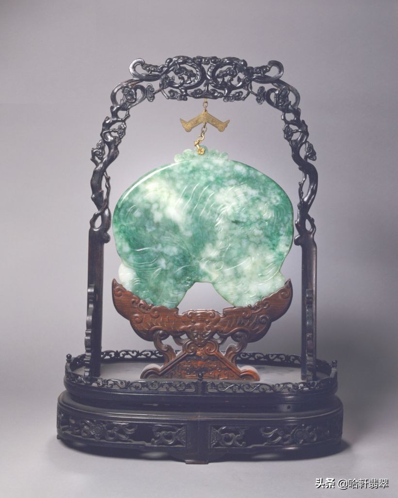 小摆件真漂亮,真正的老翡翠摆件