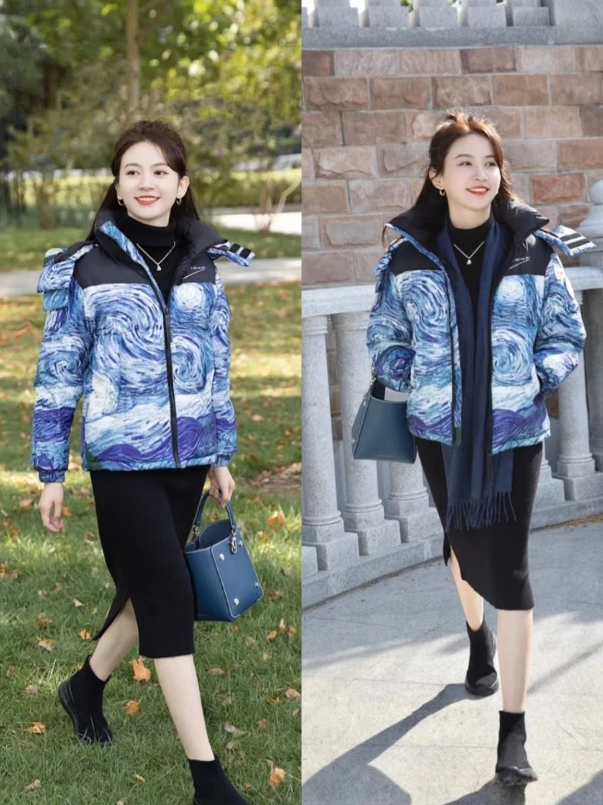 冬靴坡跟中筒,秋冬长筒靴如何选