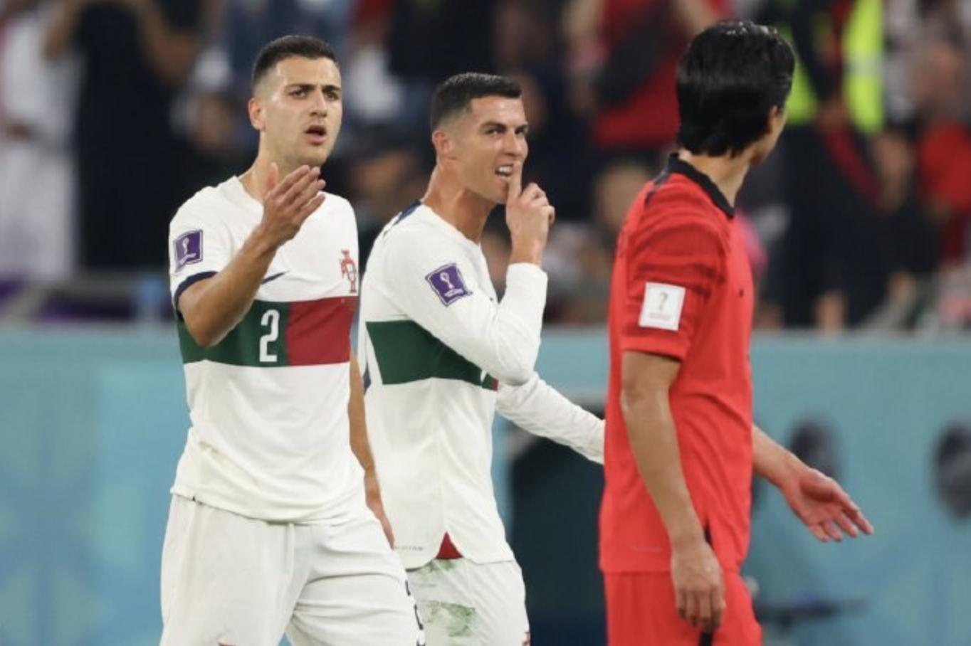 c罗和韩国人怎么了,c罗两道杠