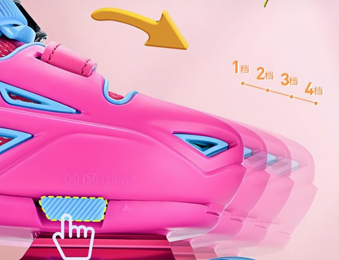 轮滑教程初学儿童版如何滑行,3-6岁儿童轮滑入门教程