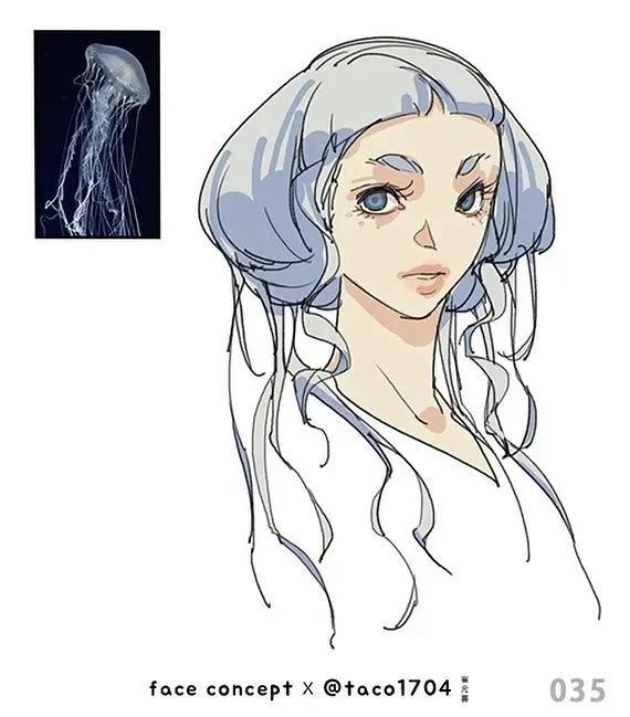 这组拟人头像作品脑洞太大了！就是那位硬核人体教程的画师