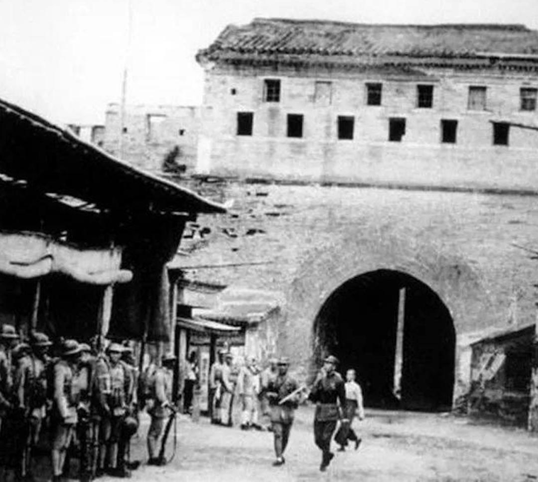 七七事变的抗战老照片,老照片日军镜头下的七七事变