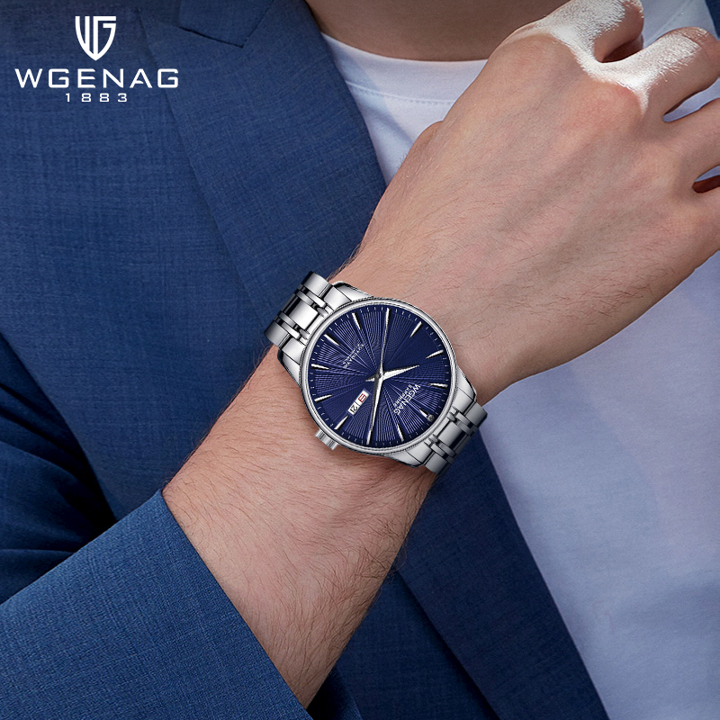 为啥男的喜欢机械表,瓦格纳男士机械手表咋样