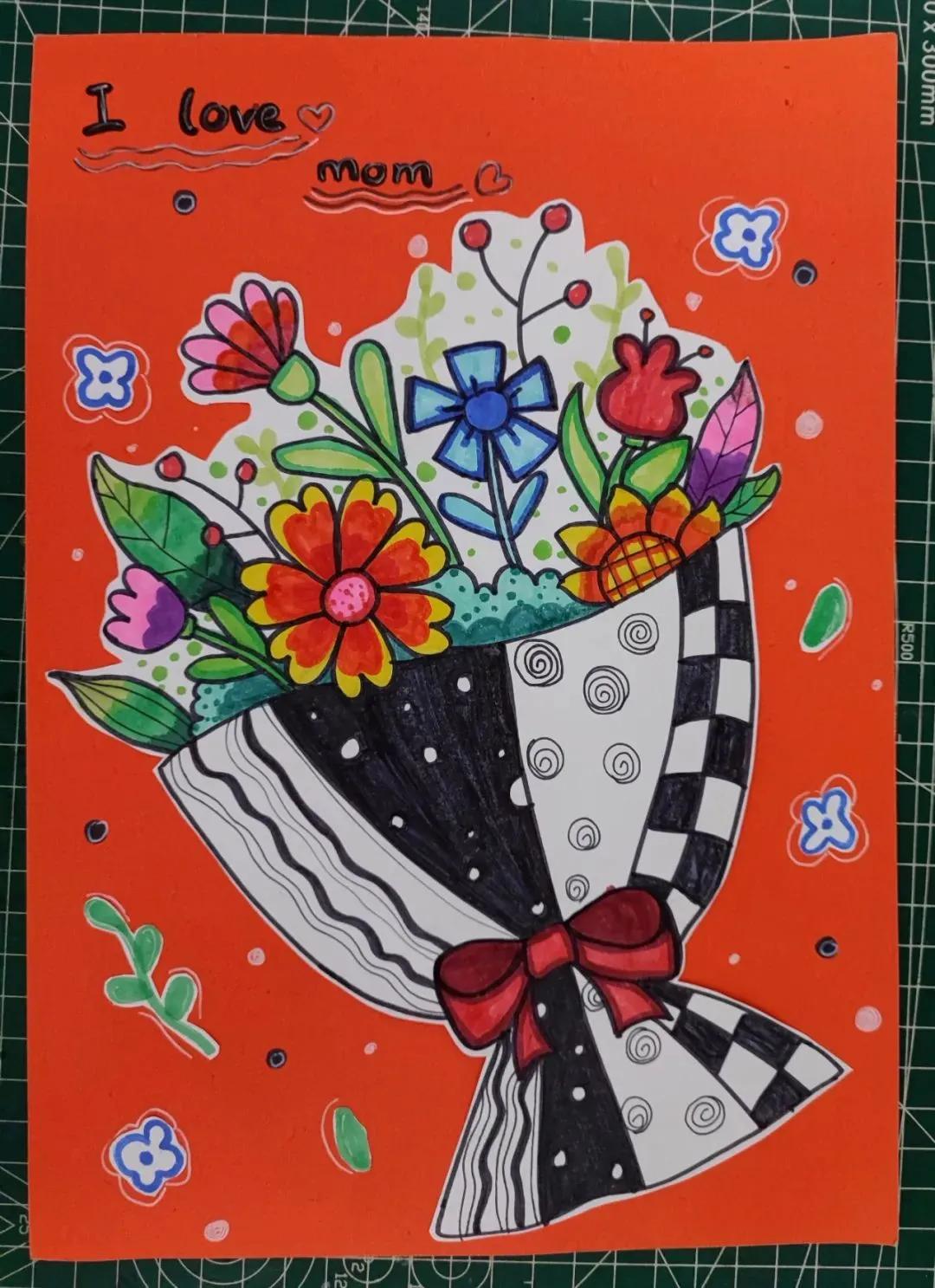 关于母亲节的手抄报又漂亮又简单,一年级母亲节手抄报怎么画简单的