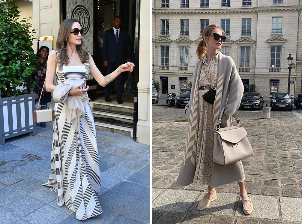 孟晚舟紫色连衣裙,孟晚舟蓝色连衣裙