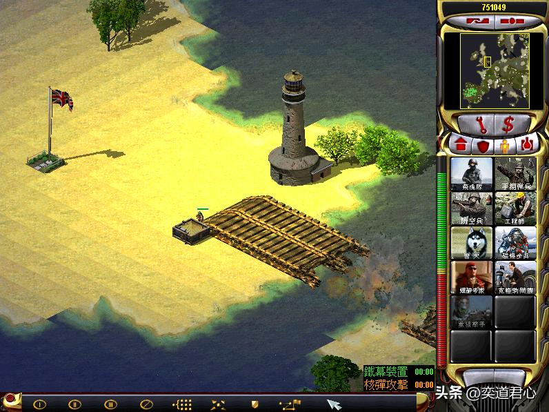 红色警戒核战争哪个国家防空好,红色警戒核战争有多少种超级武器