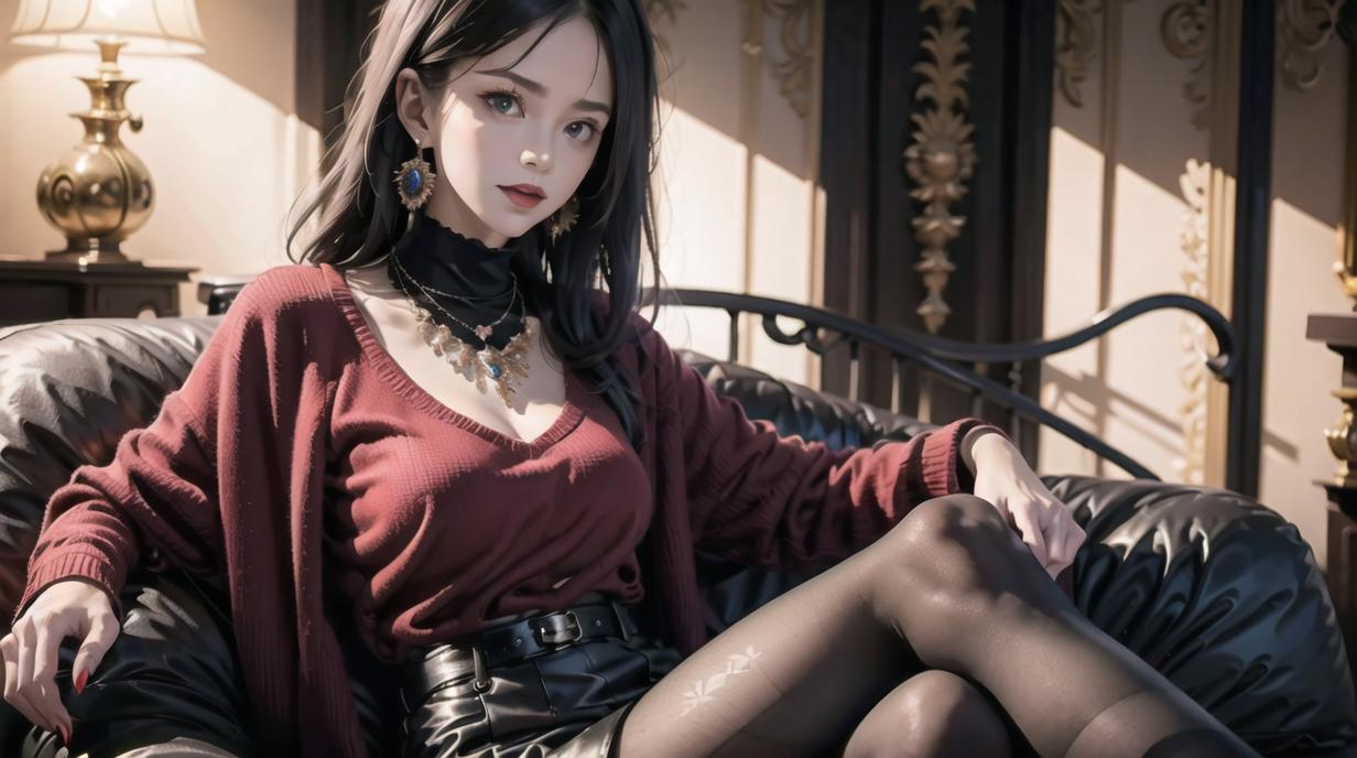 ai二次元少女美图,高颜值ai二次元美女图片