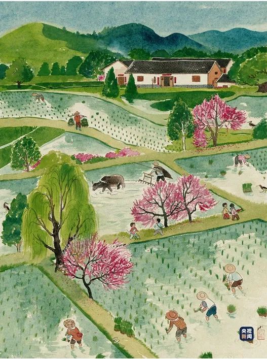 手写谷雨春天的最后一次回眸,谷雨春天的最后一次回眸图片