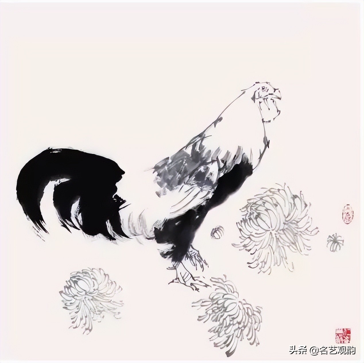 十二生肖鸡画法步骤,鸡的画法简笔画步骤