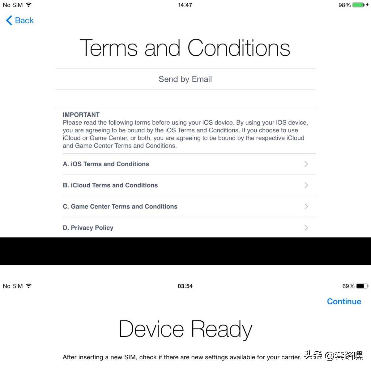 如何设置新的iphone,用iphone设置新ipad