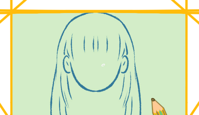 画哭泣的女孩简单教程,哭泣的简笔画怎么画