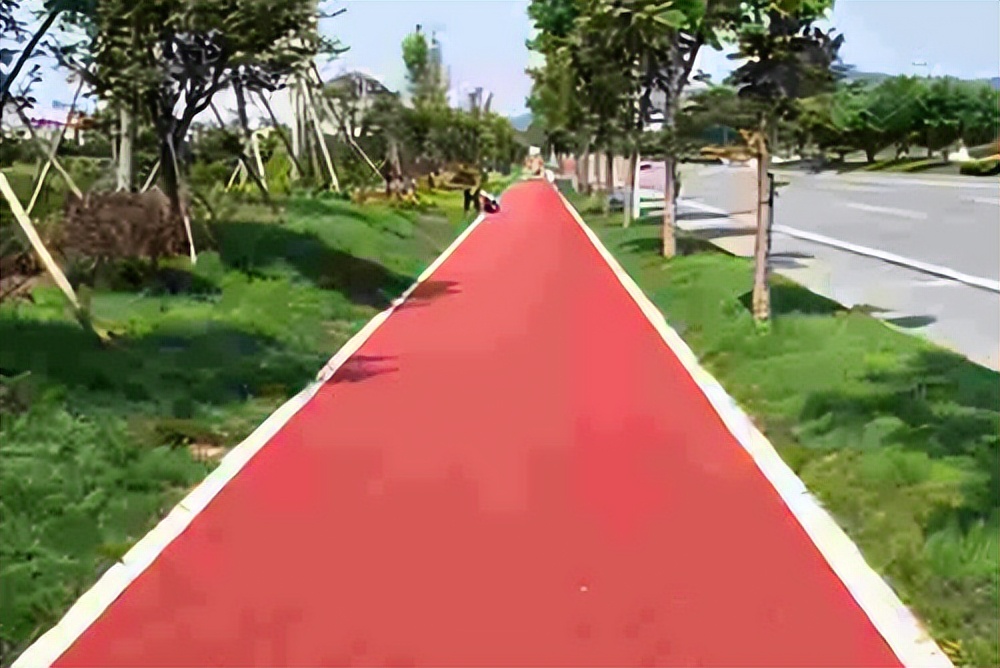 西安彩色透水混凝土路面,陕西彩色混凝土透水路面