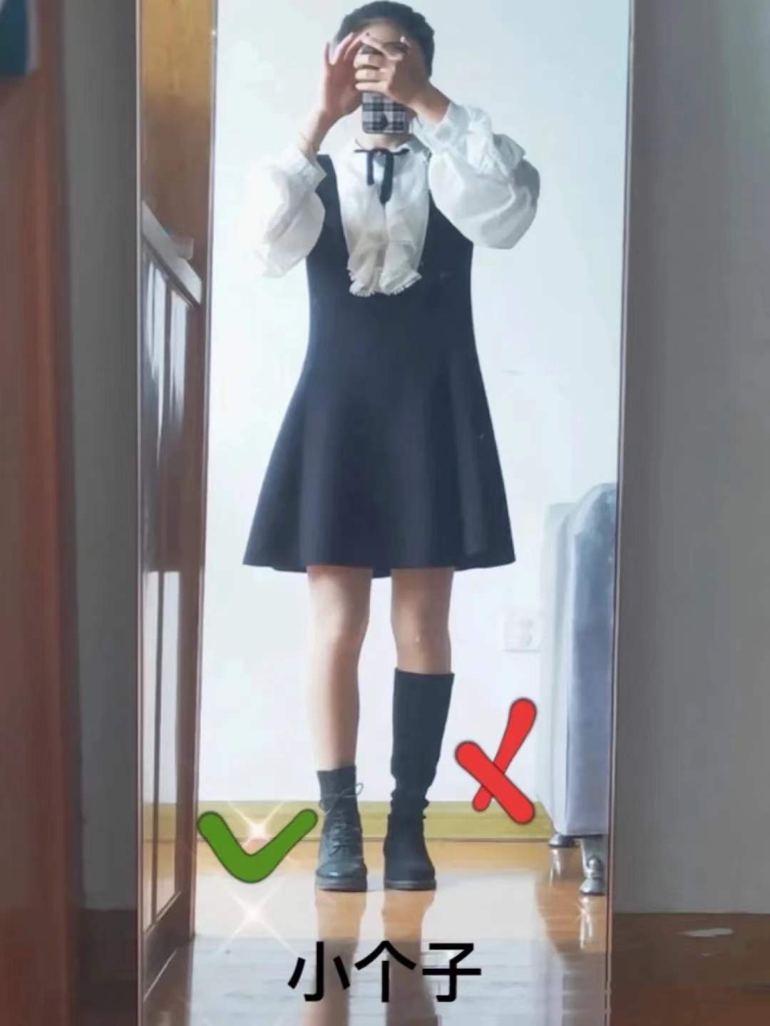 做一个优雅女人的鞋子,高跟长筒靴怎样穿才好看