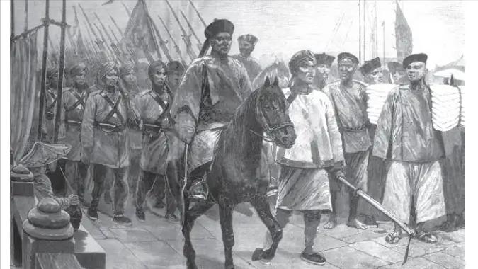 李鸿章软弱导致中法战争不败而败,中法战争双方实力对比