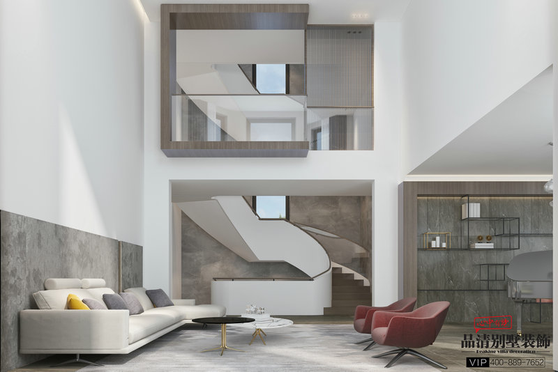 南通豪宅别墅装修实景,南通品清别墅