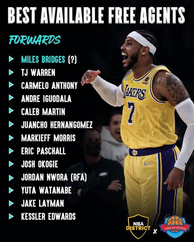 各位置自由球员排名,艾顿下赛季去向