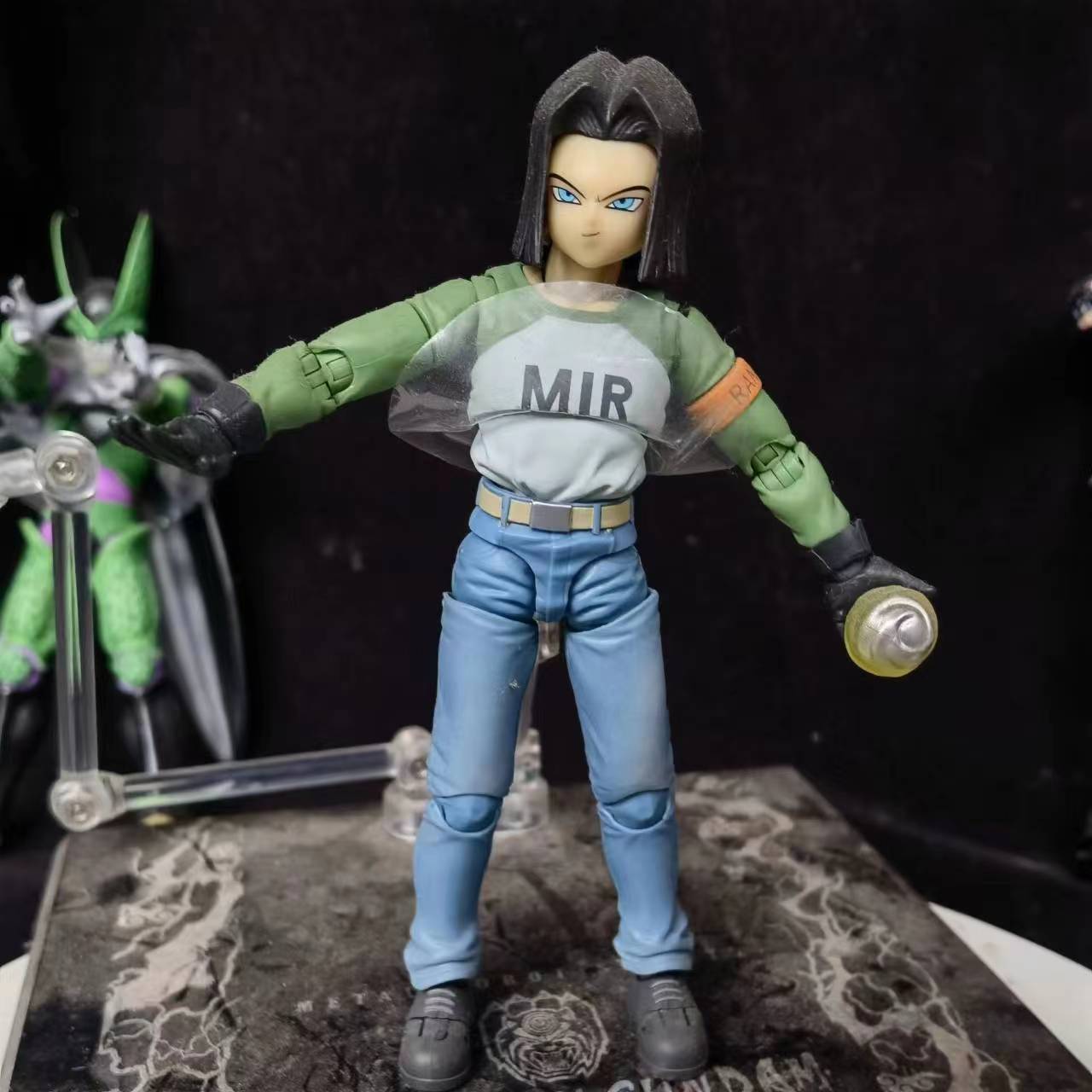 龙珠人造人17号老婆,龙珠z人造人17号