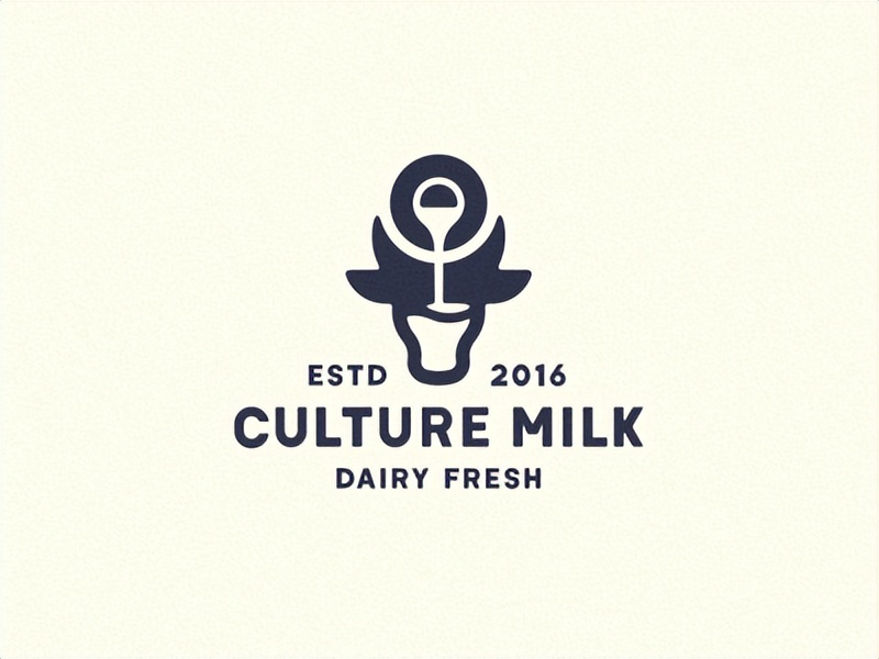 牛logo极品设计,牛气冲天logo设计