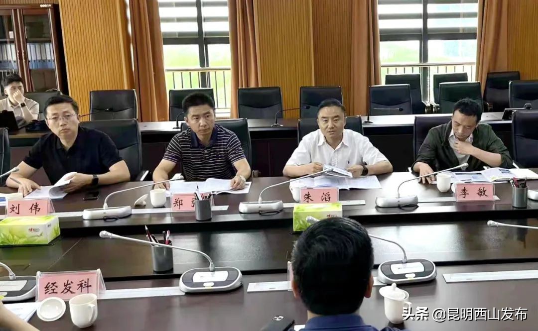 西山区当好排头兵大讨论,区领导开展招商引资工作