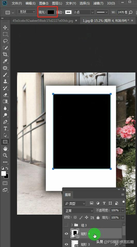 超逼真的ps作图,ps拍立得效果
