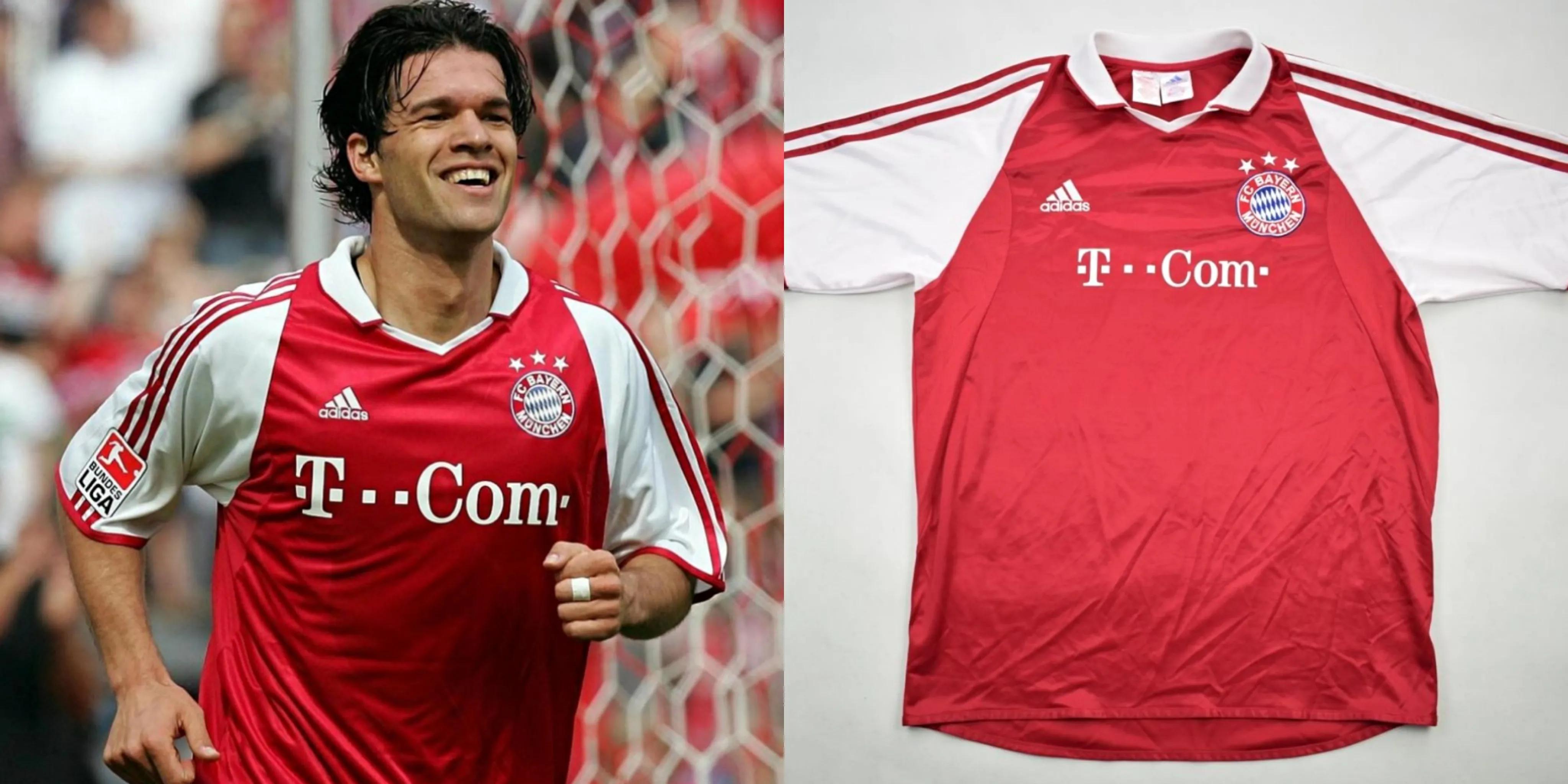 拜仁慕尼黑05-06赛季球衣,历年拜仁球衣