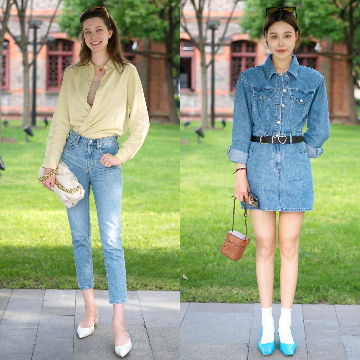 今年最流行凉鞋中跟圆头鞋,今年开春小白鞋失宠了