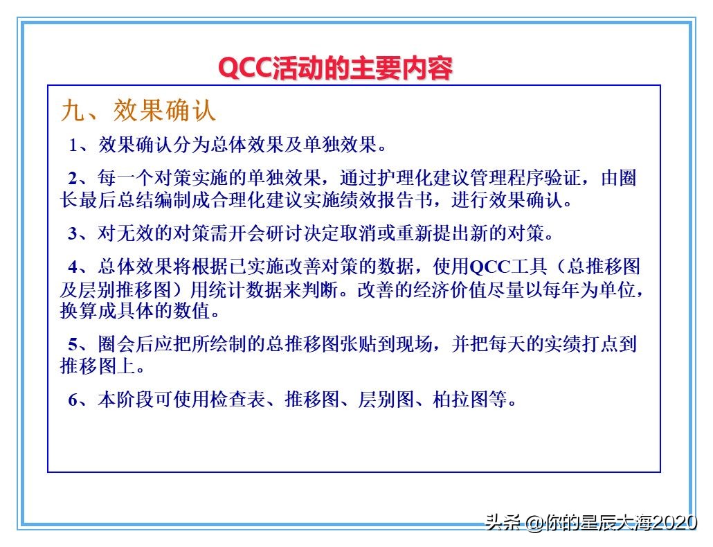 qcc品管圈品质管理方法,qcc品管圈步骤流程图