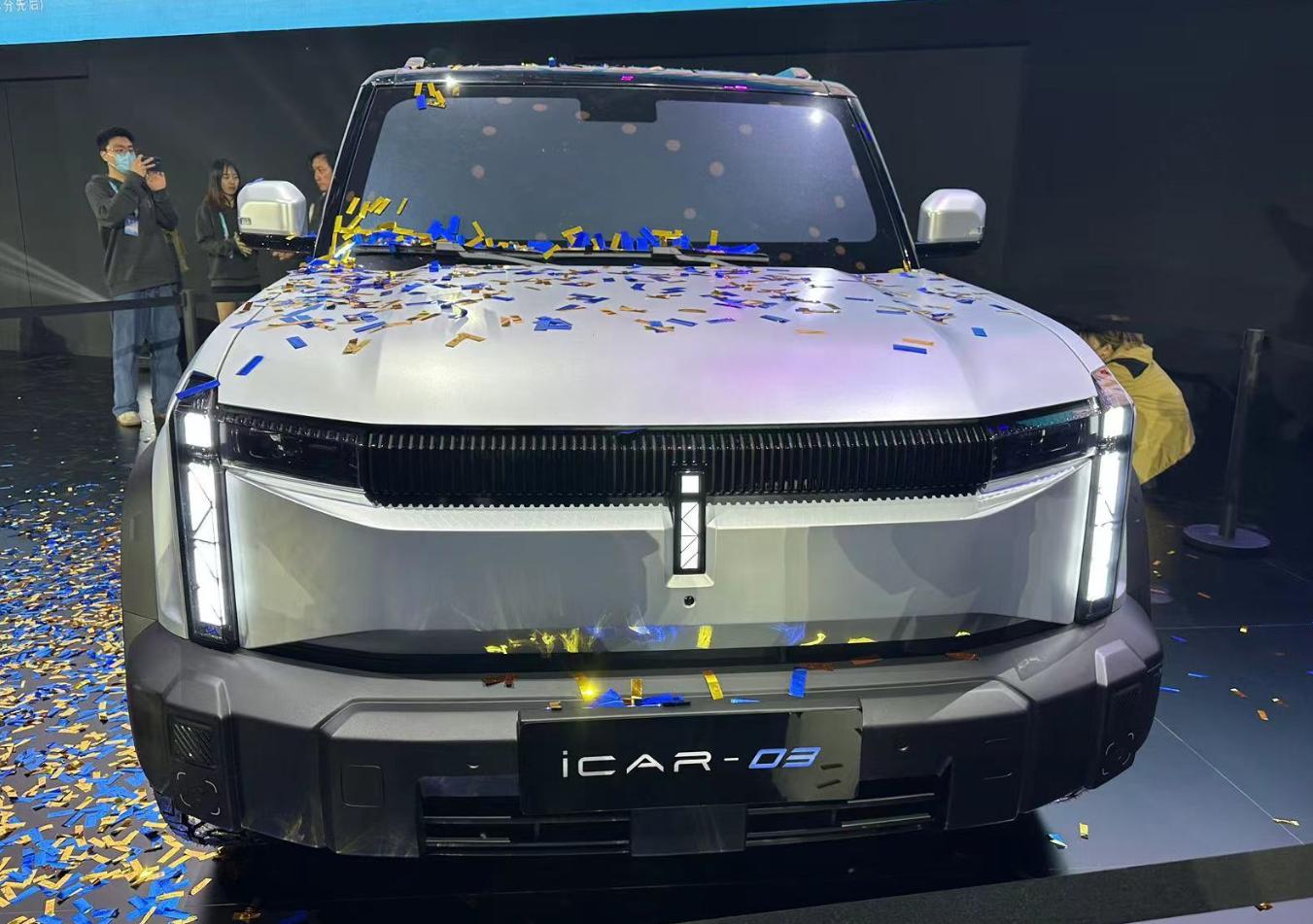 奇瑞icar03配置续航,奇瑞icar03新车年内上市内饰