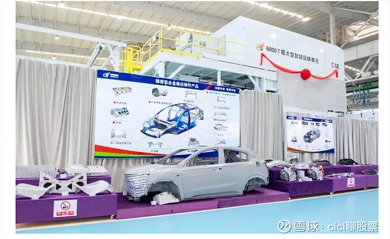 一体化压铸原创,一体式大压铸机