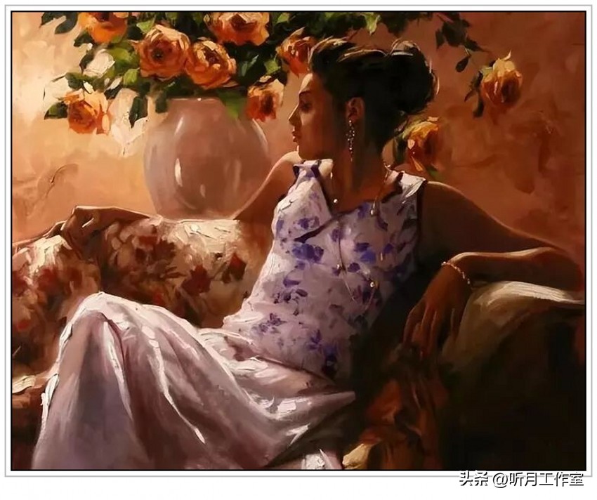 世界名画油画赏析,理查德油画作品欣赏