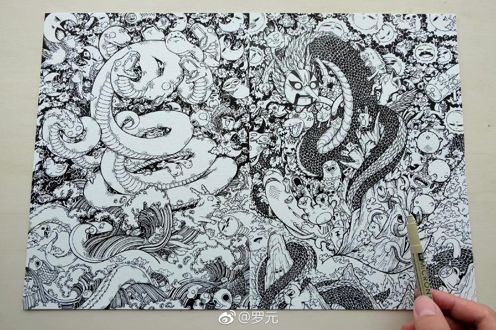 90后画家立志画遍中国,90后插画师画山海经鹿