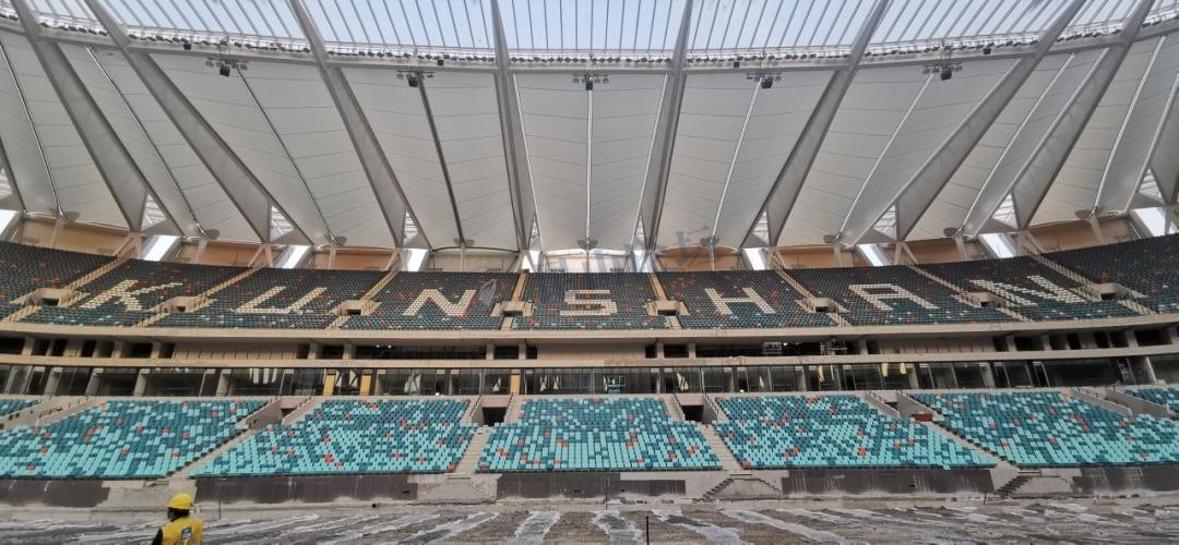 昆山专业足球场建设最新视频,苏州昆山专业足球场