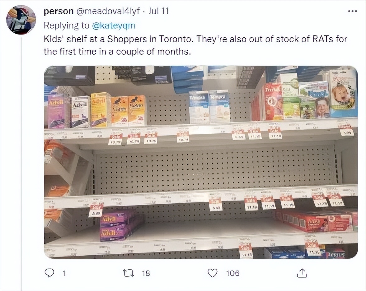 多伦多Shoppers药品被扫空！华人急坏：退烧药、止咳药买不到了