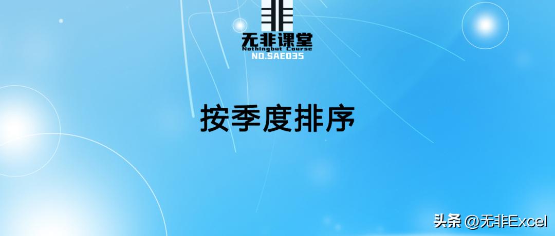 excel函数排序入门教程,excel从大到小排序函数