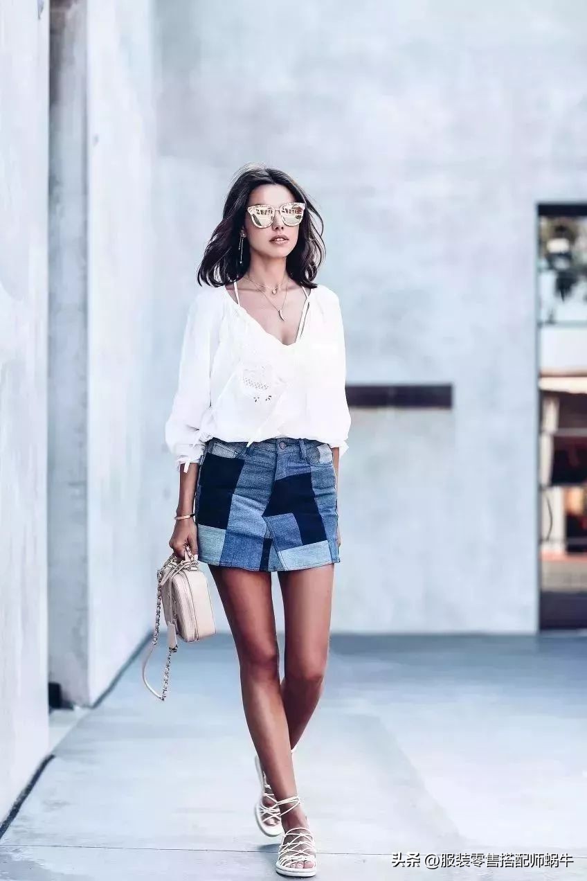 牛仔半裙夏天怎么穿出高级感,你真的懂牛仔半裙怎么穿最好看吗