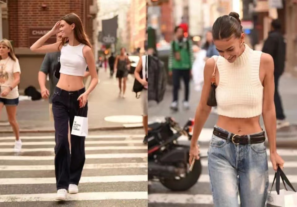 白衬衫牛仔裤永不过时的经典穿搭,fashion2牛仔裤