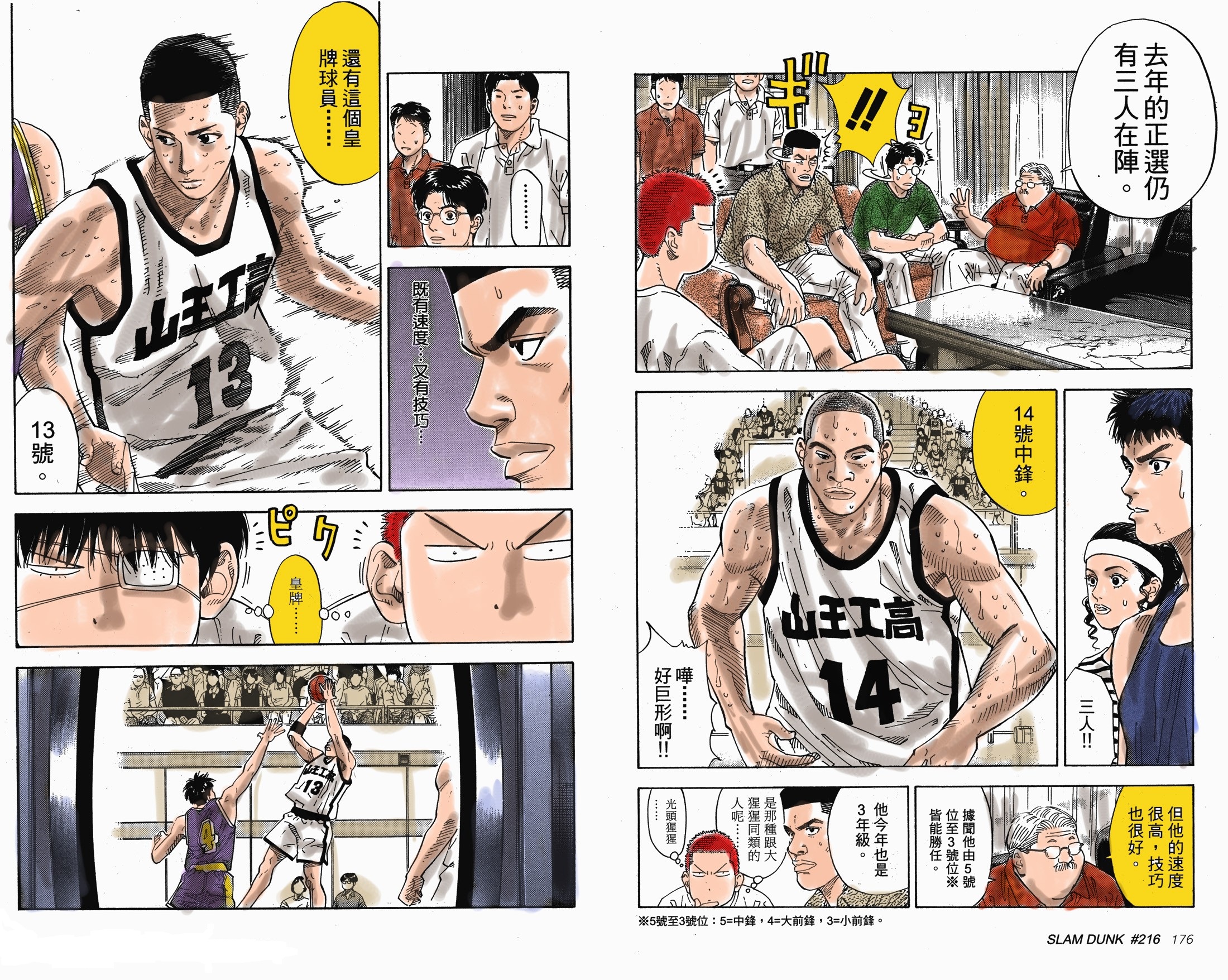 全国大赛湘北对山王全集最终结局,樱木抢篮板名场面山王漫画