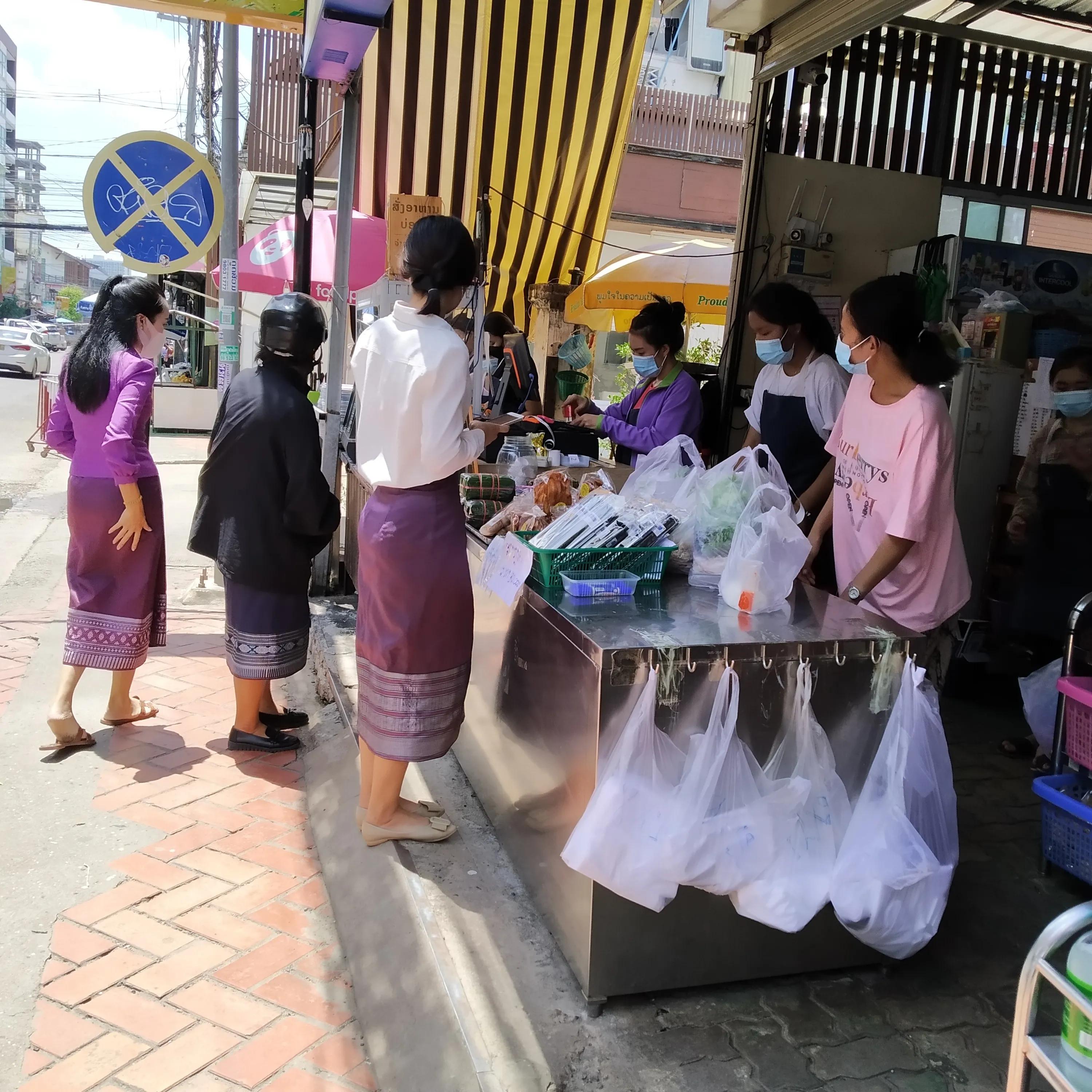 老挝万象美食推荐米线,老挝万象法国菜