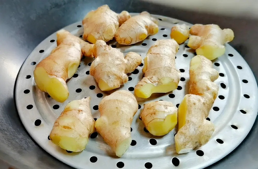 生姜上锅蒸一蒸,生姜上锅蒸一蒸的用法