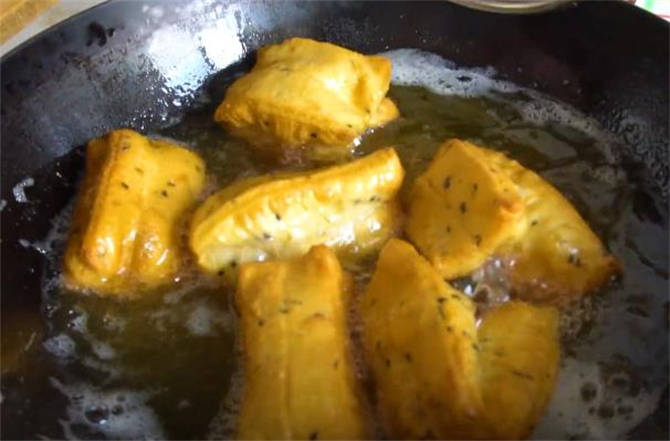 不空心的油条做法和配方的全过程,酥脆空心无铝油条预拌粉大袋1000g